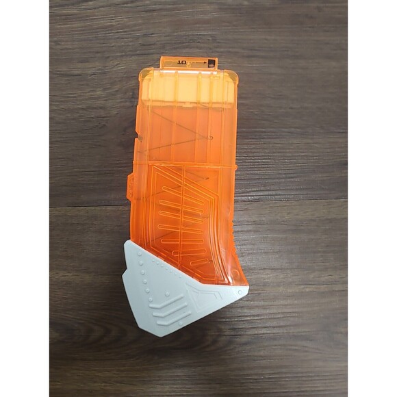 NERF Doomlands Desolator White/Orange Banana Magazine Dart Clip 10Rd Replacement - Picture 3 of 5